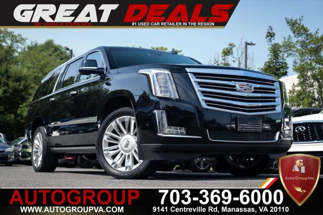 2020 Cadillac Escalade ESV 2WD Platinum for sale in Manassas, VA