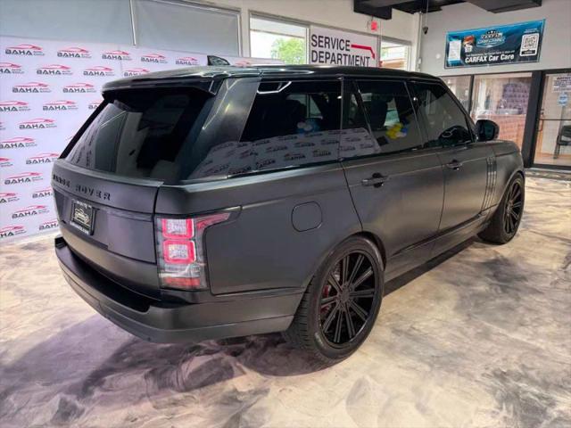 2017 Land Rover Range Rover 5.0L V8 Supercharged