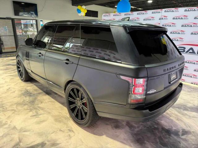 2017 Land Rover Range Rover 5.0L V8 Supercharged