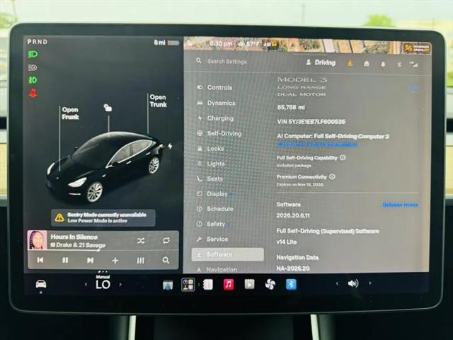 2020 Tesla Model 3 Long Range Dual Motor All-Wheel Drive