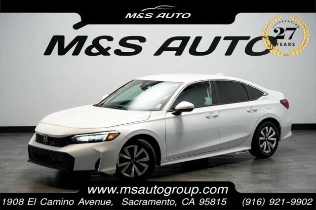 2025 Honda Civic LX for sale in Sacramento, CA