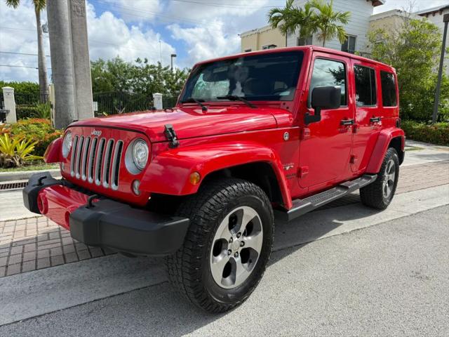 2017 Jeep Wrangler Unlimited Sahara for sale in Hollywood, FL