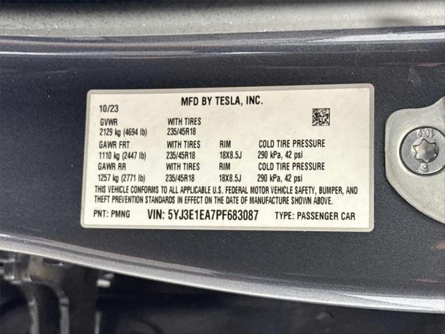 2023 Tesla Model 3 Rear-Wheel Drive