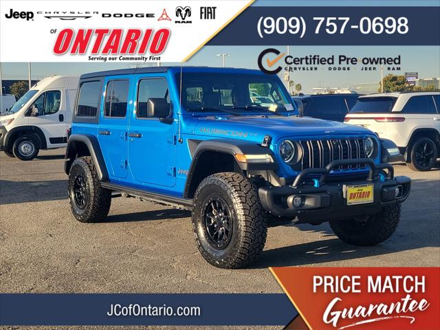 2023 Jeep Wrangler 4xe Rubicon 20th Anniversary 4x4 for sale in Ontario, CA