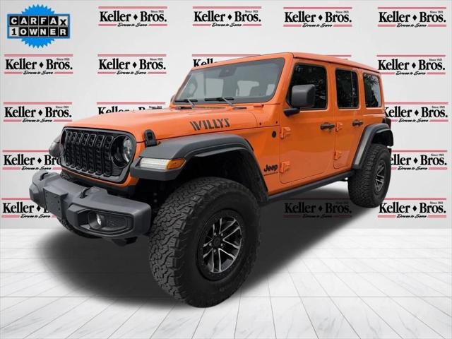 2025 Jeep Wrangler 4-Door Willys 4x4 2025 Jeep Wrangler 4-Door Willys 4x4