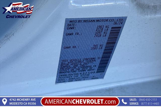 2024 Nissan Altima SV FWD