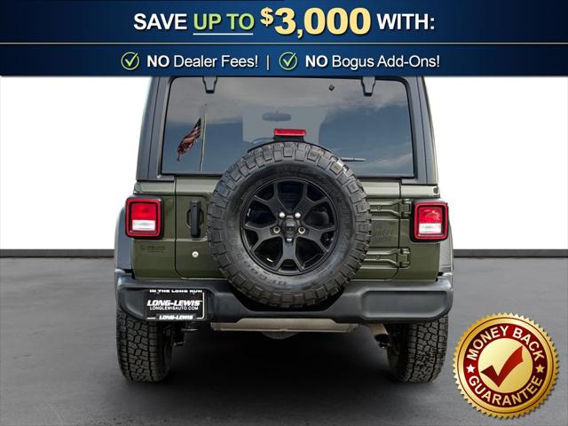 Used 2022 Jeep Wrangler Unlimited Willys Sport 4x4 For Sale in Muscle Shoals, AL