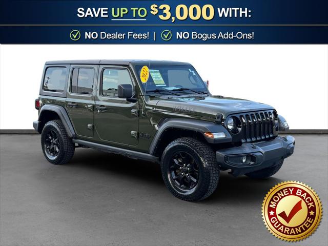 Used 2022 Jeep Wrangler Unlimited Willys Sport 4x4 For Sale in Muscle Shoals, AL