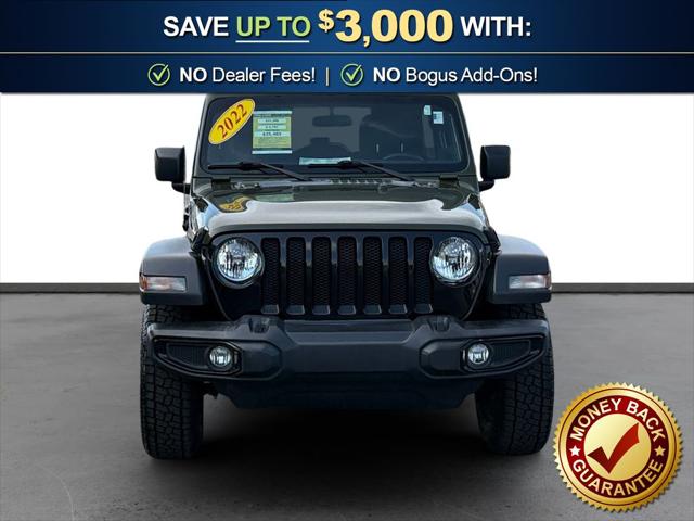 Used 2022 Jeep Wrangler Unlimited Willys Sport 4x4 For Sale in Muscle Shoals, AL