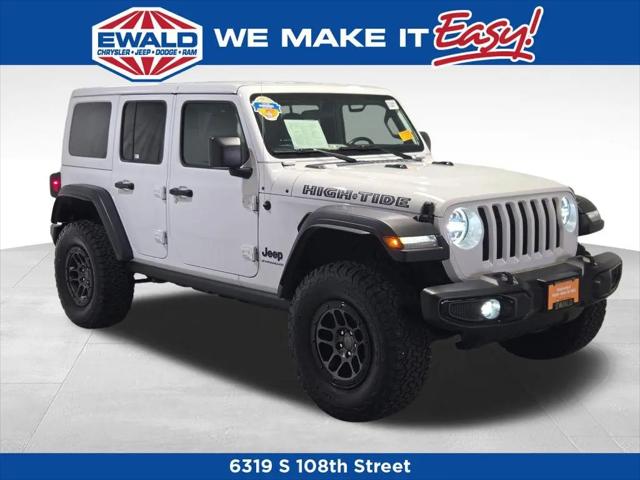 2023 Jeep Wrangler 4-Door High Tide 4x4 for sale in Oconomowoc, WI
