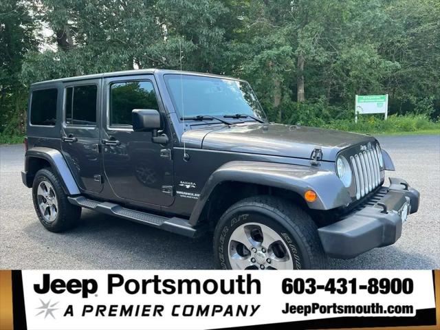2017 Jeep Wrangler Unlimited Sahara for sale in Portsmouth, NH