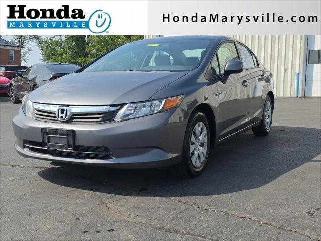 2012 Honda Civic LX for sale near Marysville, OH