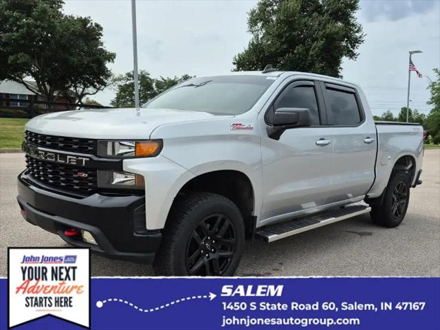 2021 Chevrolet Silverado 1500 4WD Crew Cab Short Bed Custom Trail Boss for sale in Salem, IN