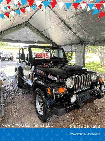2000 Jeep Wrangler Sahara for sale in Owings, MD