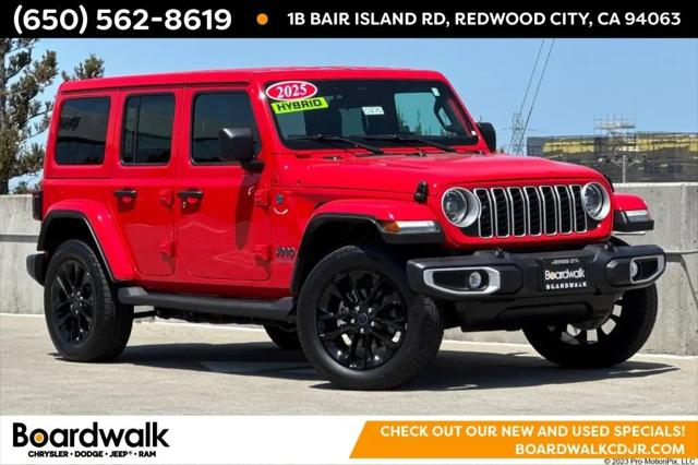 2025 Jeep Wrangler 4xe Sahara 4xe for sale in Redwood City, CA