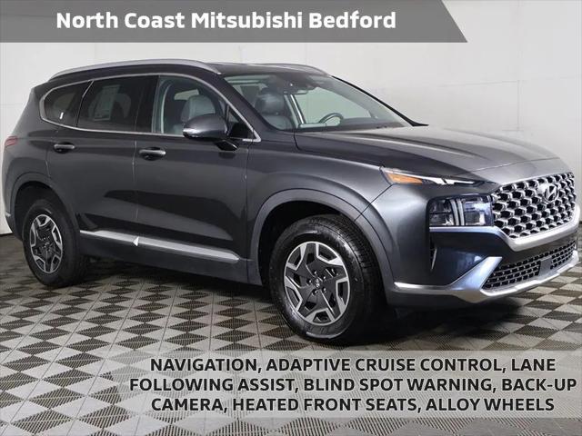 2023 Hyundai Santa Fe Hybrid Blue for sale in Bedford, OH