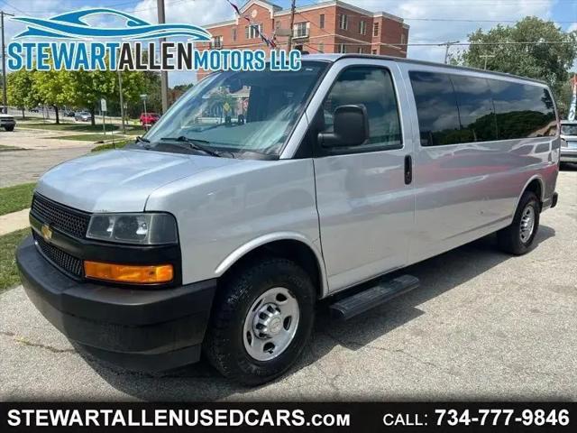 2020 Chevrolet Express Passenger RWD 3500 Extended Wheelbase LS for sale in Dundee, MI