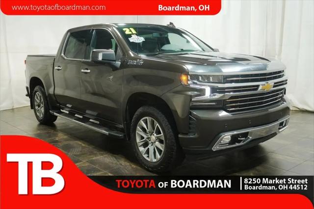2021 Chevrolet Silverado 1500 4WD Crew Cab Short Bed High Country for sale in Boardman, OH