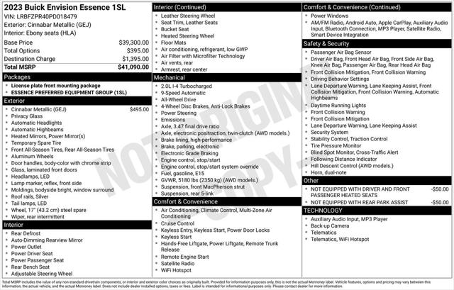 2023 Buick Envision Essence AWD