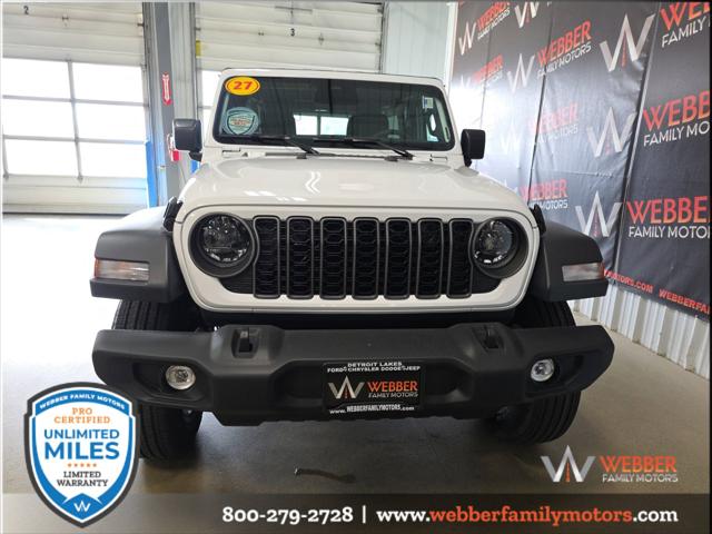 2027 Jeep Wrangler WRANGLER 4-DOOR SPORT S 2027 Jeep Wrangler WRANGLER 4-DOOR SPORT S