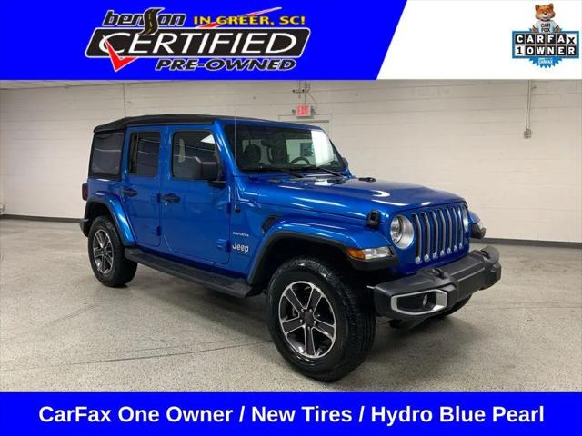 2023 Jeep Wrangler 4-Door Sahara 4x4 for sale in Greer, SC