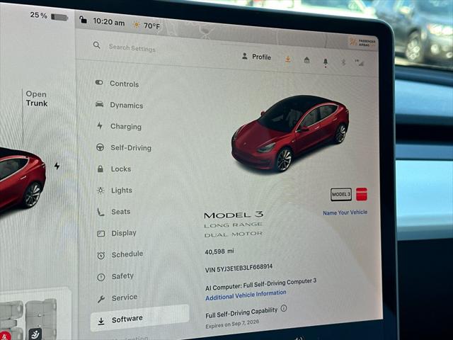 2020 Tesla Model 3 Long Range Dual Motor All-Wheel Drive