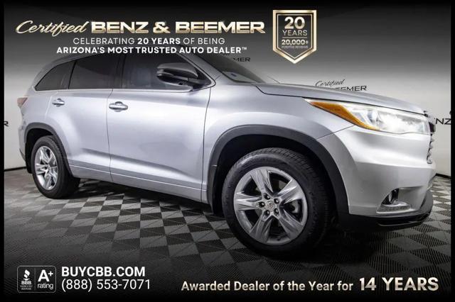 2015 Toyota Highlander Limited V6 for sale in Scottsdale, AZ