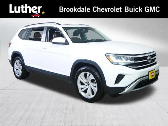 2021 Volkswagen Atlas 3.6L V6 SE w/Technology for sale in BROOKLYN CENTER, MN