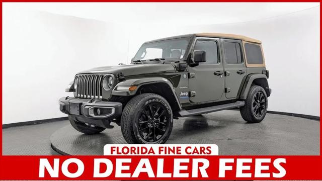 2021 Jeep Wrangler 4xe Unlimited Sahara 4x4 for sale in Margate, FL