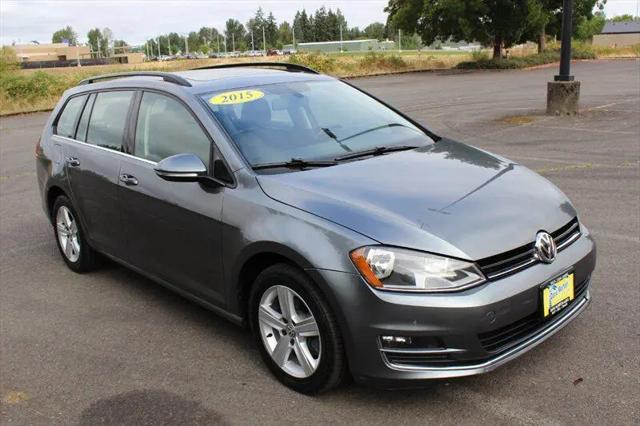 2015 Volkswagen Golf SportWagen TDI SE 4-Door for sale in Salem, OR