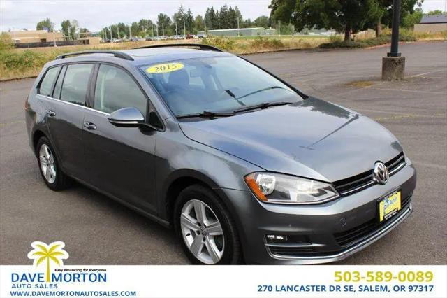 2015 Volkswagen Golf SportWagen TDI SE 4-Door for sale in Salem, OR
