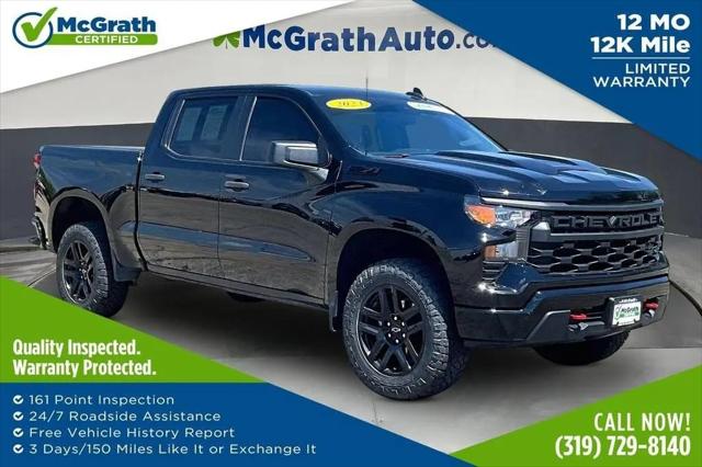 2023 Chevrolet Silverado 1500 4WD Crew Cab Short Bed Custom Trail Boss for sale in Cedar Rapids, IA