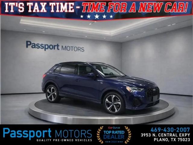 2023 Audi Q3 Premium Plus 45 TFSI S line quattro Tiptronic for sale in Plano, TX