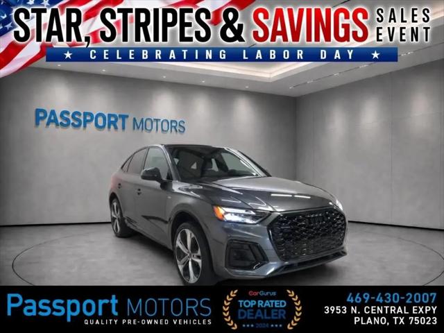 2023 Audi Q5 Sportback Premium Plus 45 TFSI S line quattro S tronic for sale in Plano, TX