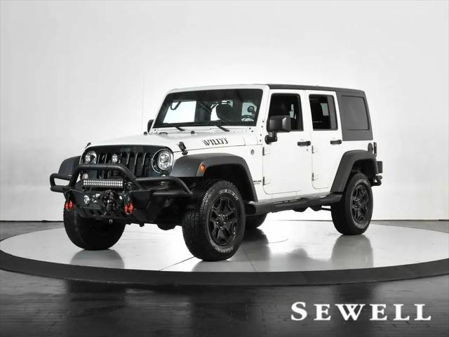2017 Jeep Wrangler Unlimited Willys Wheeler for sale in Dallas, TX