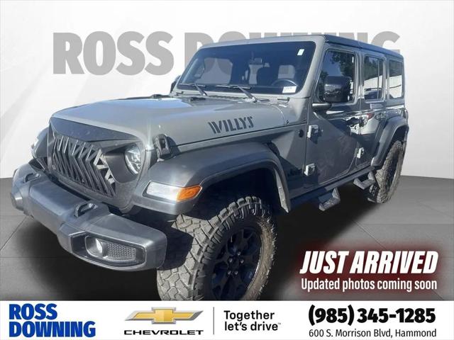 2021 Jeep Wrangler Willys 4x4 for sale in Hammond, LA