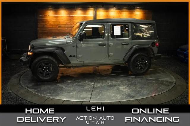 2023 Jeep Wrangler 4-Door Sport 4x4 for sale in Lehi, UT