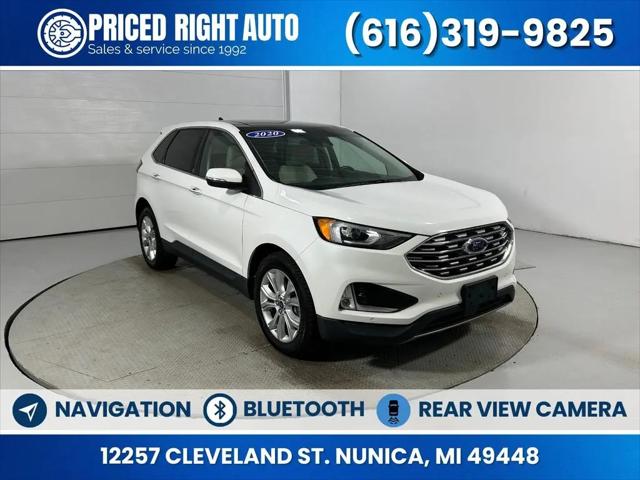 2020 Ford Edge Titanium for sale in Nunica, MI