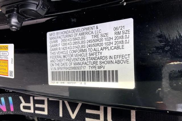 2021 Honda Pilot AWD Special Edition