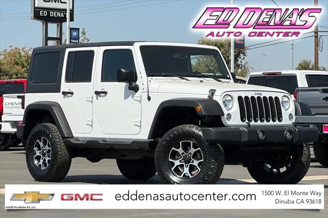 2018 Jeep Wrangler JK Unlimited Sport S 4x4 for sale in Dinuba, CA