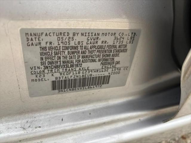 2025 Nissan Versa 1.6 SV