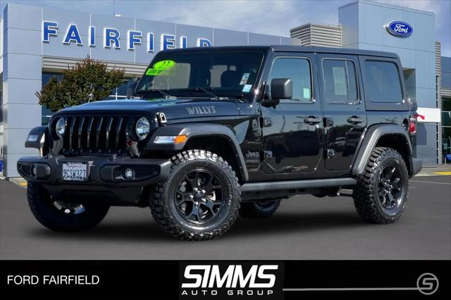 2022 Jeep Wrangler Unlimited Willys Sport 4x4 for sale in Fairfield, CA