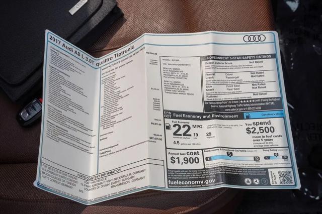 2017 Audi A8 L 3.0T