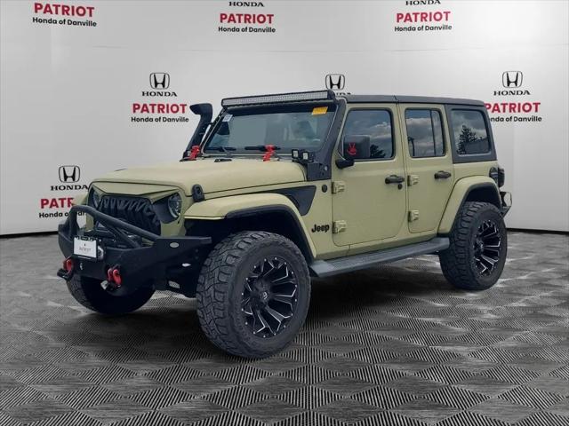 2018 Jeep Wrangler Unlimited Sahara 4x4 for sale in Danville, IL