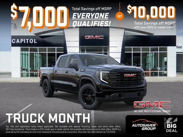 2026 GMC Sierra 1500 Crew Cab, Short Bed, Elevation, 4WD for sale in Berlin, VT