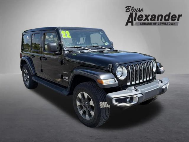 2022 Jeep Wrangler Unlimited Sahara for sale in Burnham, PA