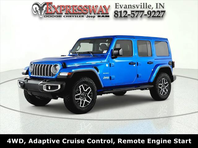 2024 Jeep Wrangler 4-Door Sahara 4x4 for sale in Evansville, IN