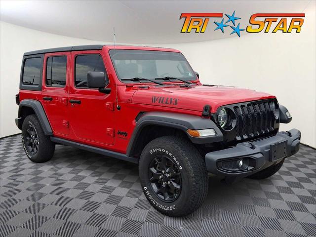 2021 Jeep Wrangler Unlimited Willys 4x4 2021 Jeep Wrangler Unlimited Willys 4x4