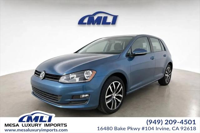 2016 Volkswagen Golf TSI SE 4-Door for sale in Irvine, CA