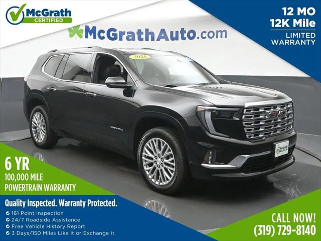 2026 GMC Acadia Denali AWD for sale in Dubuque, IA